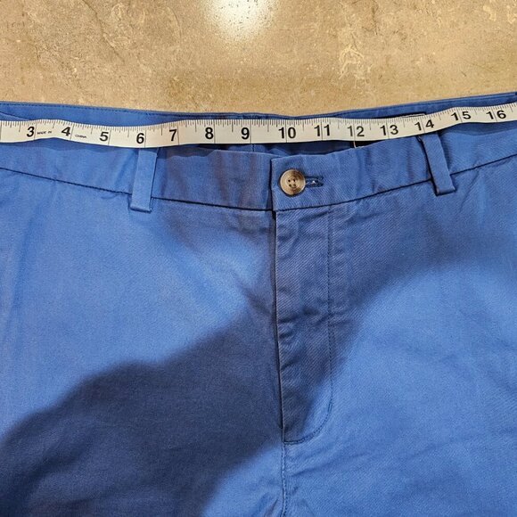 Men's Vineyard Vines Blue Breaker Pants Stretch Straight 35x32 (Actual 36x29) - Picture 3 of 7